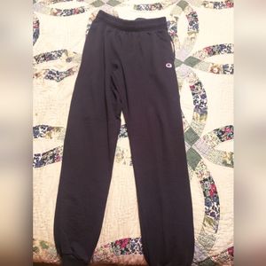Men's Navy Blue Champion Sweatpants